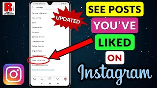 How To See Posts Youve Liked On Instagram Updated [upl. by Orling]