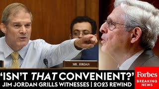 Jim Jordan Ruthlessly Grills Witnesses About Hunter Biden Probe Govt Censorship  2023 Rewind [upl. by Bouchard]