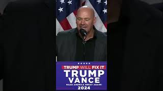 🇺🇸 Dana White Speaks at President Donald Trumps Election Victory Party [upl. by Romeu41]