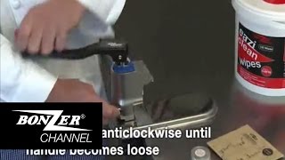 Changing a BONZER® Can Opener Wheel [upl. by Siahc]