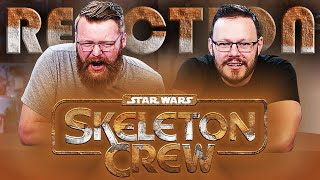 Skeleton Crew  Official Trailer REACTION [upl. by Ymmat914]