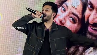 Anirudh Superbly Sings Devara Title Song  Devara  Part 1 Press Meet  NTR  Manastars [upl. by Nosyla]