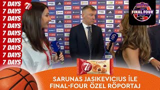 Sarunas Jasikevicius ile FinalFour ÖZEL RÖPORTAJ [upl. by Claresta]