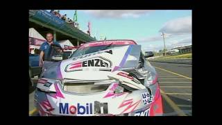 Big Crash NZ V8 Touring Cars 2005 Pukekohe [upl. by Behre]