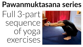 Full pawanmuktasana series of yoga exercises [upl. by Adnolahs]