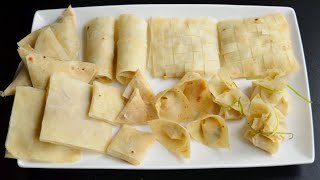 8 Ways To Use Samosa Sheets Ramadan Special by YES I CAN COOK SnacksPlatter Ramadan2019 [upl. by Hairim832]