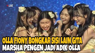 Ngakak Olla dan Fiony bongkar sisi lain Gita JKT48 Marsha JKT48 pengen jadi adik Olla [upl. by Lattimer]