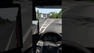 Euro Truck Simulator 2 Realistic Driving shorts ets2 ets2mods eurotrucksimulator2 gameplay [upl. by Kendall638]