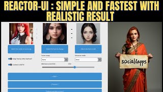 quotReactorUI Windows Installation  Fastest amp Simplest Face Swap Tool for Realistic Resultsquot [upl. by Juline]