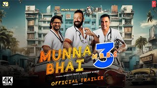 Munna Bhai 3 Trailer  Munna Bhai MBBS Full Movie  Sanjay Dutt  Munna Bhai 3 Teaser Trailer Update [upl. by Ecinue]