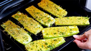 They are so delicious Ive been making these zucchini all summer long Recipe in 5 minutes [upl. by Wardlaw]