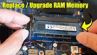 How to Replace  Upgrade RAM Memory On ASUS TP300L Transformer Flip Book  Laptop [upl. by Seline203]