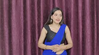 Suvigya Bajpai Actress Audition Maid  for Web series [upl. by Kolnick928]