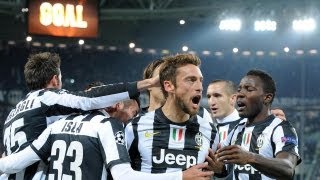 Champions League 201213 Every Juventus group stage goal [upl. by Iznik66]