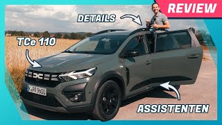 Dacia Jogger TCe 110 im Test Qualität Verbrauch Assistenten amp Extreme im Fahrbericht [upl. by Conall808]