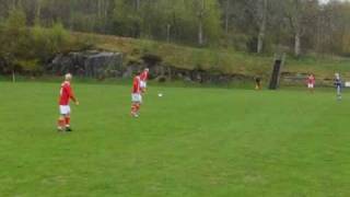 Fotboll div III Fjärås  Markaryd maj 2010wmv [upl. by Tate]