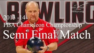 2013  14 WSOB PBA Chameleon Championship Match 2 Semi Final [upl. by Nalced]