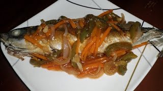 HOW TO COOK FILIPINO ESCABECHE FISH RECIPE [upl. by Anderer]