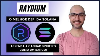 COMO UTILIZAR DEFI NA REDE SOLANA  Passo a passo Dex Raydium swaps pools stake e grandes yields [upl. by Avehsile]