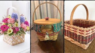 Valentine day Gift  Jingle bell basket  Miniature craft  Jingle Baskets [upl. by Rourke]