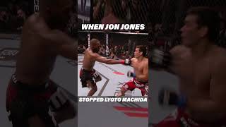 When Jon Jones Stopped Lyoto Machida ufc mma [upl. by Enelyt]