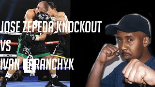 Jose Zepeda VS Ivan Baranchyk Knockout Reaction [upl. by Vernier]