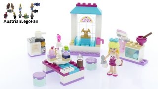 Lego Friends 41308 Stephanie´s Friendship Cakes  Lego Speed Build Review [upl. by Powel]