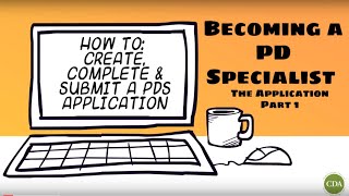 Becoming a PD Specialist The Application Part 1 [upl. by Sibley]