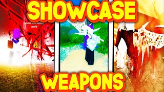 HOW TO GET WEAPONS amp SHOWCASE in SORCERY Roblox [upl. by Llerahs]