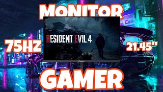 MONITOR GAMER de 75 Hz  UNBOXING amp REVIEW  Monitor Janus 2145quot [upl. by Azerila]