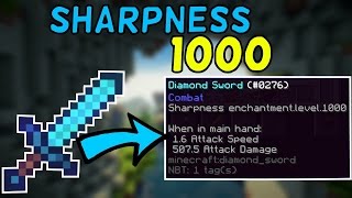 How To Get a Sharpness 1000 Sword In Minecraft 112 AND LOWER 2017 [upl. by Cerallua]