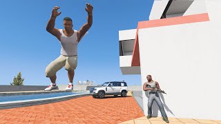 Franklin Stuck in GTA 5 Could He Go Back To Indian Bike Driving 3D [upl. by Gram832]