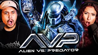 ALIEN VS PREDATOR 2004 MOVIE REACTION  LET THE FIGHTING BEGIN  FIRST TIME WATCHING  REVIEW [upl. by Lynnworth184]