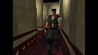 Resident Evil  USA  PlayStation  Chris Redfield  Knife only  Part 6 [upl. by Ocramed240]