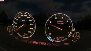 BMW Alpina B6 Biturbo F12 2013 Vmax 334kmh 207mph [upl. by Werbel394]