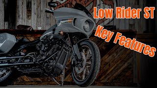 Low Rider ST 2024  HarleyDavidson Features [upl. by Hollah]