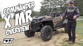 2022 Can Am Commander X MR Detailed UTV Overview [upl. by Stefa]