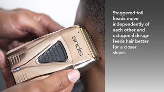 Nueva SHAVER Andis Cooper Profoil Lithium [upl. by Ayikat]