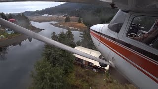 How to Fly ACTUAL Soft Field Landing in Alaska  Trees [upl. by Dric773]