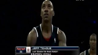 Rookie Jeff Teague Catches Fire in the 4th 2009 [upl. by Thetes194]