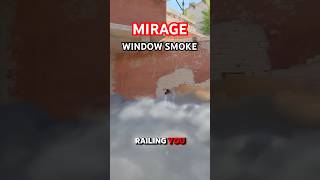 mirage window one way counterstrike2 [upl. by Naujuj]