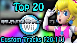 Top 20 Mario Kart Wii Custom Tracks 2011 [upl. by Peery]