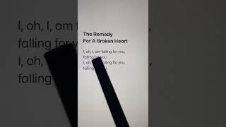 The remedy for a broken heart  XXXTentacion Lyrics in Karaoke  Sujal Khadgi🖤 [upl. by Notlrahc]