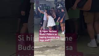 Hipon herlene budol sa Taping Binibining marikit hipon herlenebudol vlog funny fyp [upl. by Ettedualc]