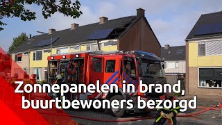 Bewoners van de Floreffestraat in Werkendam vertrouwen hun zonnepanelen niet meer na een flinke b [upl. by Michaella]