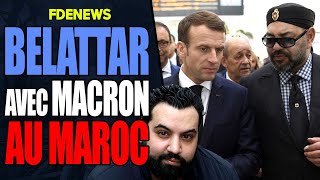 MACRON AU MAROC AVEC BELATTAR LA POLÉMIQUE ENFLE [upl. by Jeffrey]