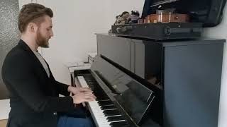 Avalanche  Leonard Cohen  Nick Cave Piano cover [upl. by Okiman]