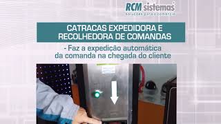 Comanda de Controle de Consumo e Catraca Expedidora e Recolhedora [upl. by Leese]