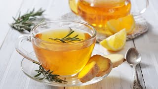 how to make ginger lemon tea [upl. by Meesaw]