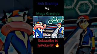 Ash Greninja vs Mega Sceptile 🔥 anime pokemon subscribe edit [upl. by Nivad]